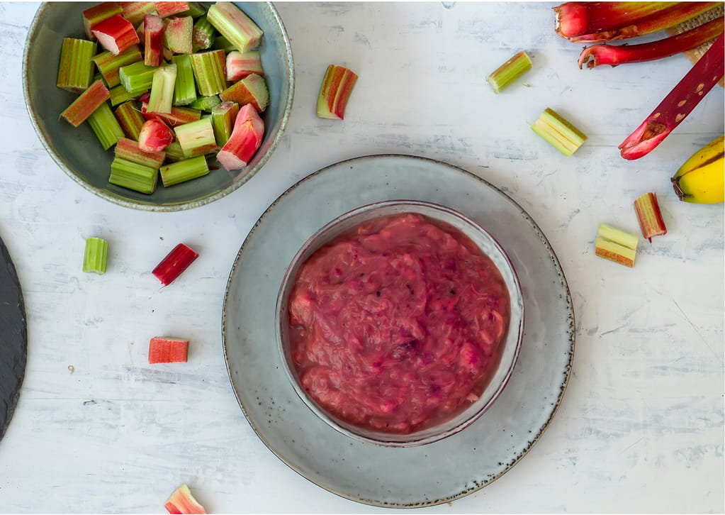 Recept Rabarber compote