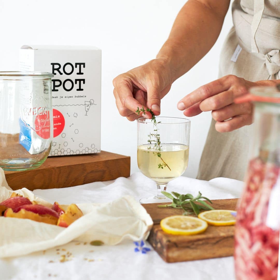 RotPot Bubbels, set om zelf gefermenteerde dranken te maken – Homaky