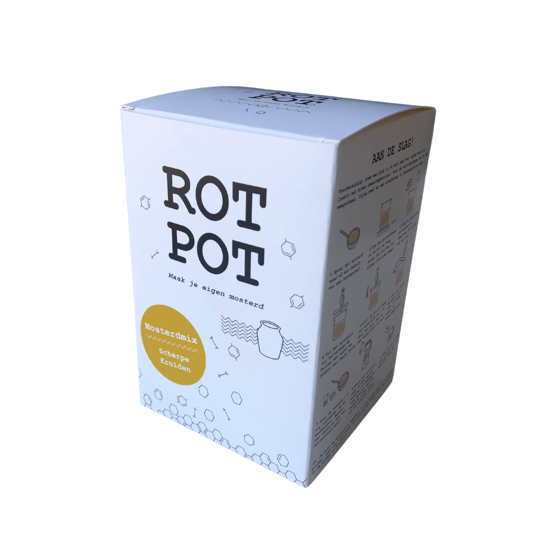 RotPot Mosterd, set om zelf mosterd maken op gefermenteerde wijze – Homaky