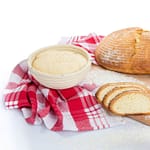 Rijsmandje rond 20,5cm met kap, ideaal voor brood laten rijzen – Homaky