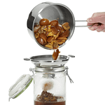 RVS trechter, stevige trechter voor vloeistoffen en ingrediënten – Homaky