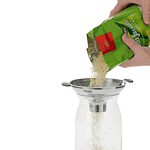 RVS trechter, stevige trechter voor vloeistoffen en ingrediënten – Homaky