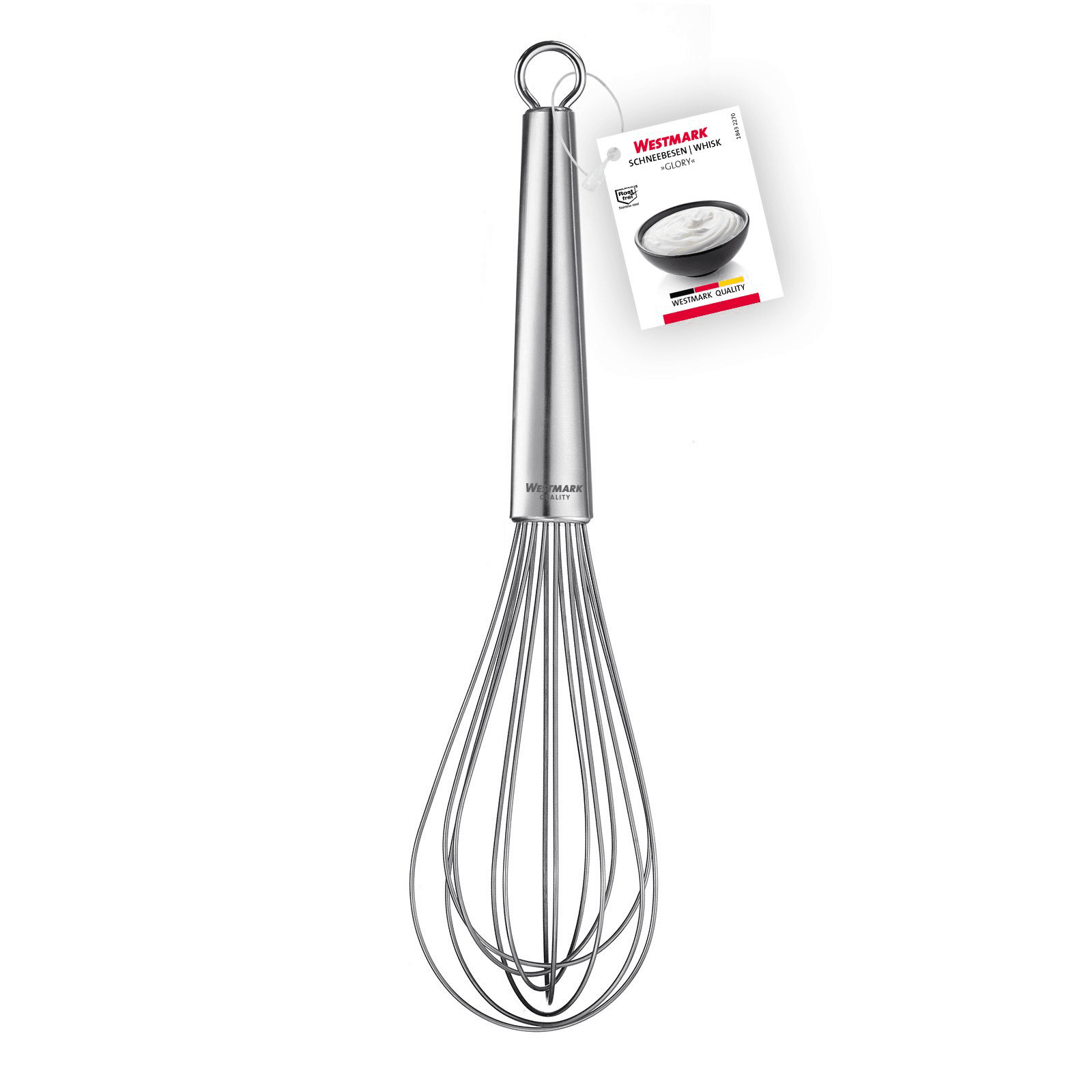RVS garde 25 cm, stevige garde om beslag en sauzen te kloppen – Homaky