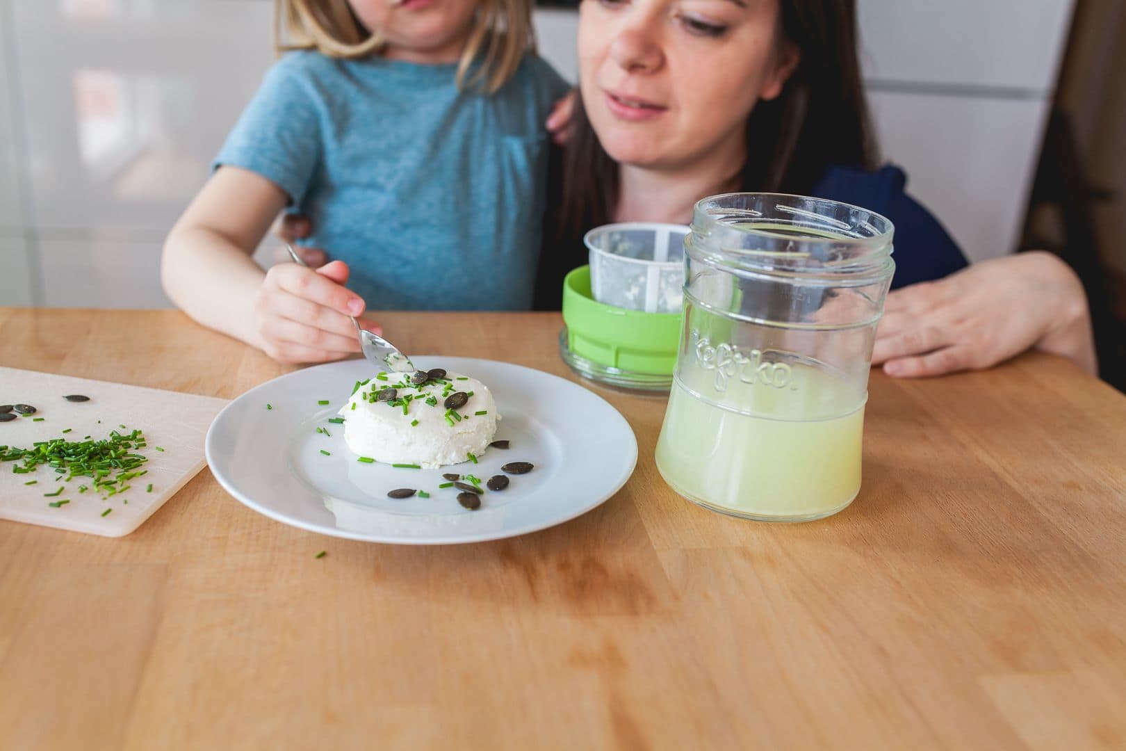 Kaas Kefir maker 1400ml, praktische set om zelf kefir te maken – Homaky