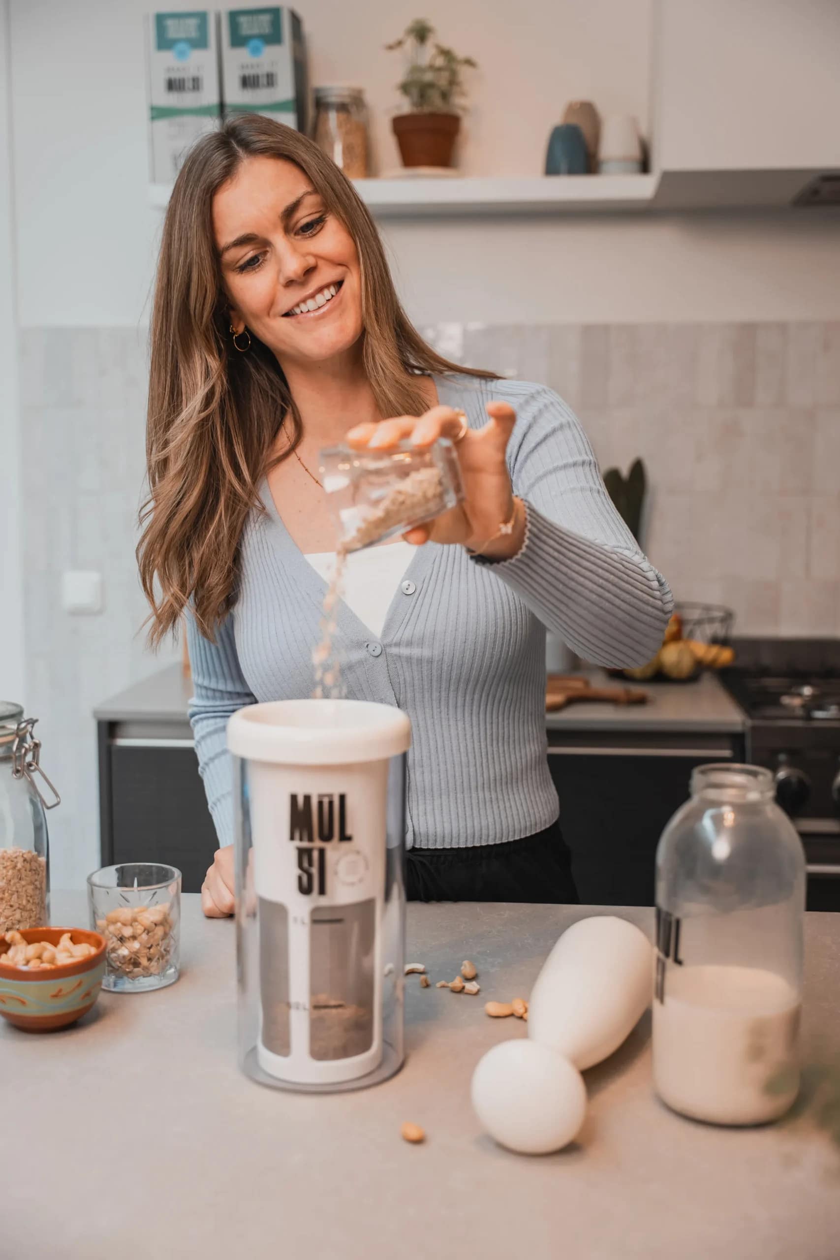 Mulsi Classic, handig hulpmiddel voor plantaardige melk – Homaky