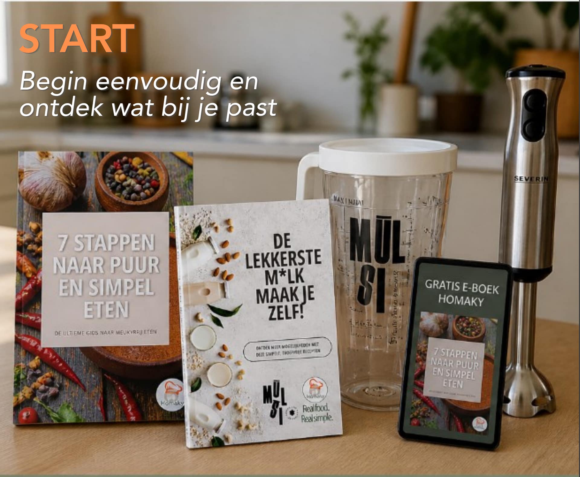 Startpakket plantaardige melk classic START