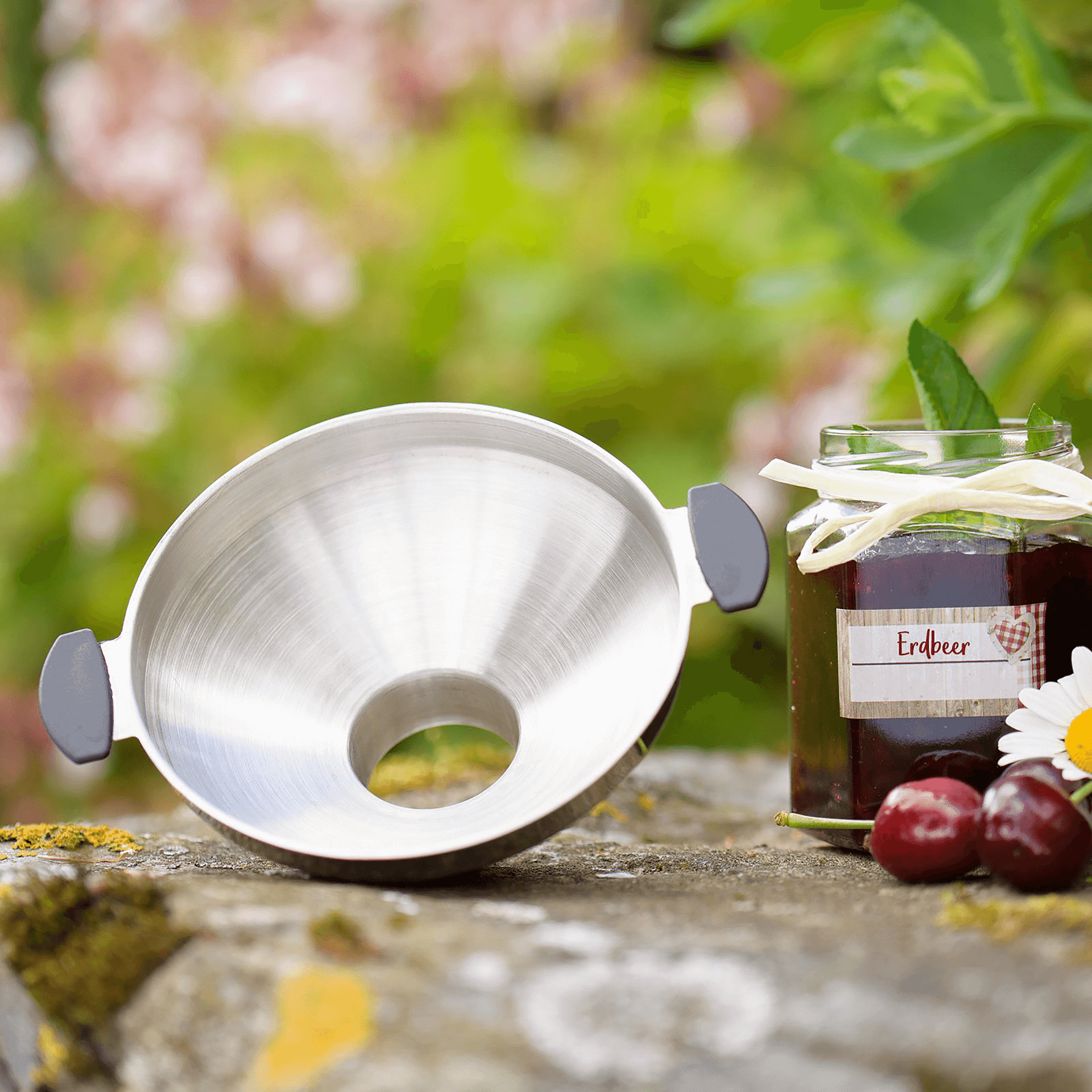 RVS trechter, stevige trechter voor vloeistoffen en ingrediënten – Homaky