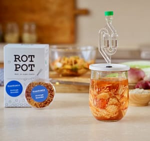 RotPot Kimchi met pittige kruiden, fermentatieset voor kimchi – Homaky