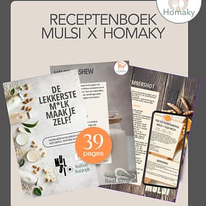 Receptenboek Mulsi x Homaky
