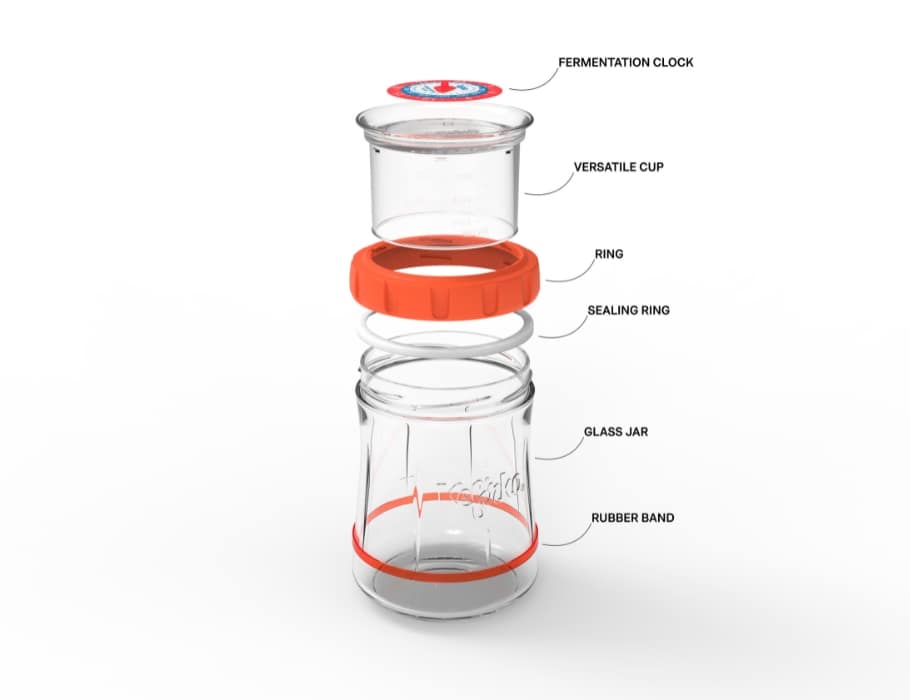Zuurdesembrood maker, set voor ambachtelijk brood bakken – Homaky